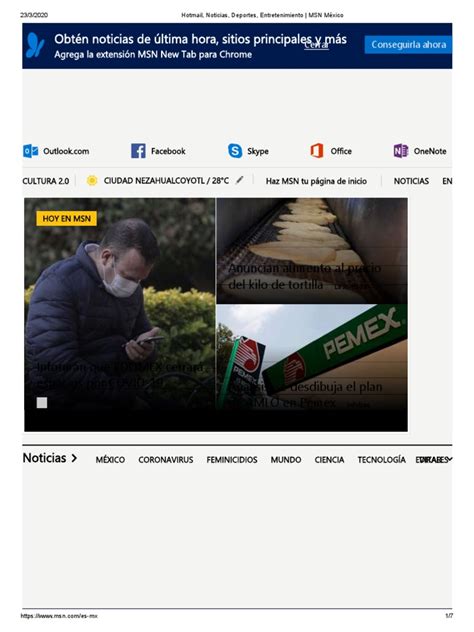 hotmail noticias deportes y entretenimiento|hotmail noticias deportes mexico.